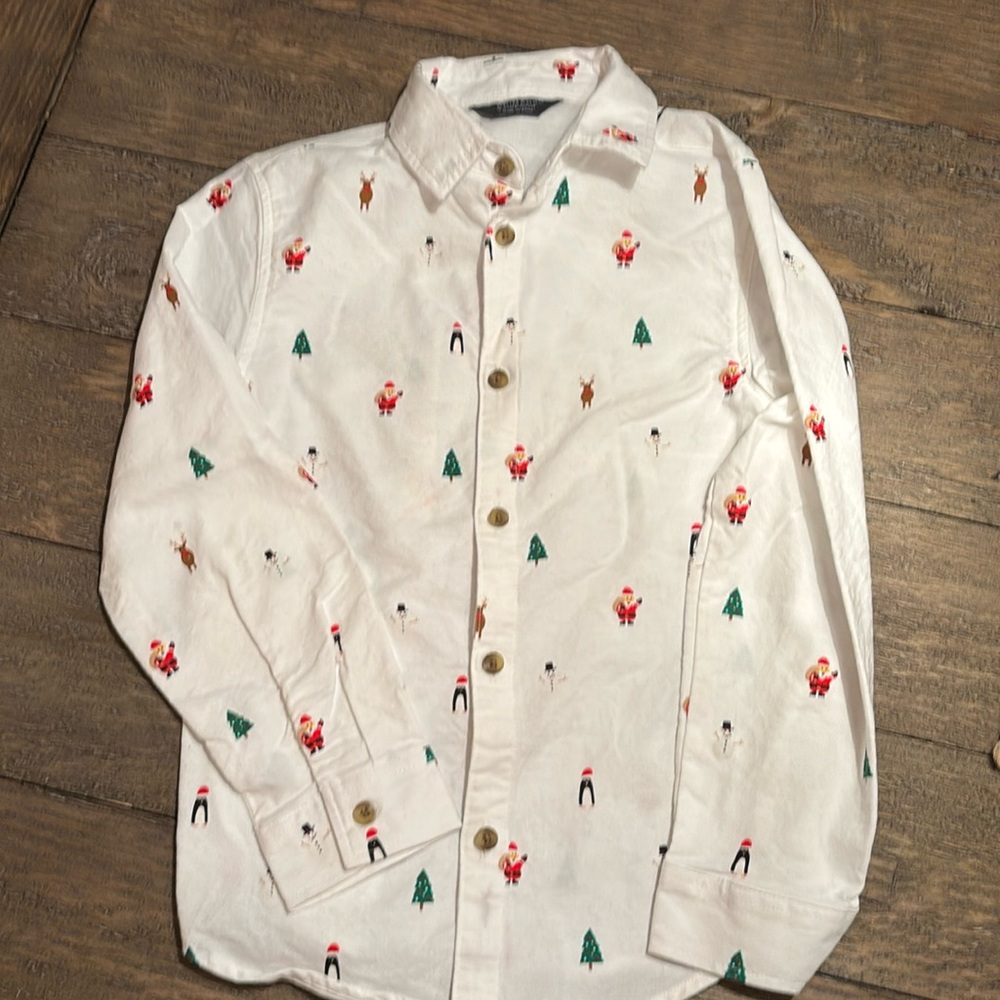 Boys Holiday Shirt